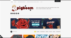 Desktop Screenshot of pigboom.com